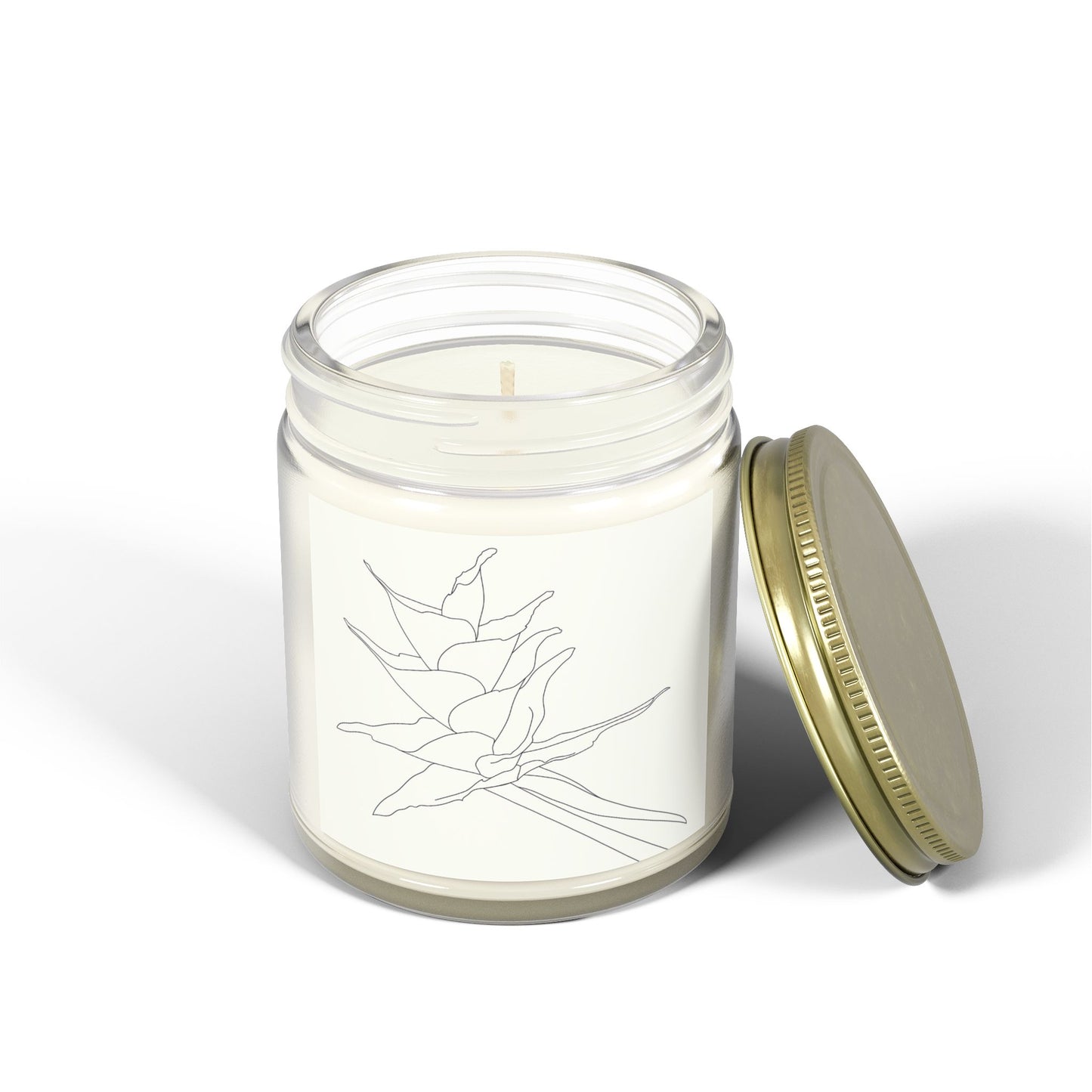 Non-toxic Scented Candle, Puerto Rico Botanical Bromeliad