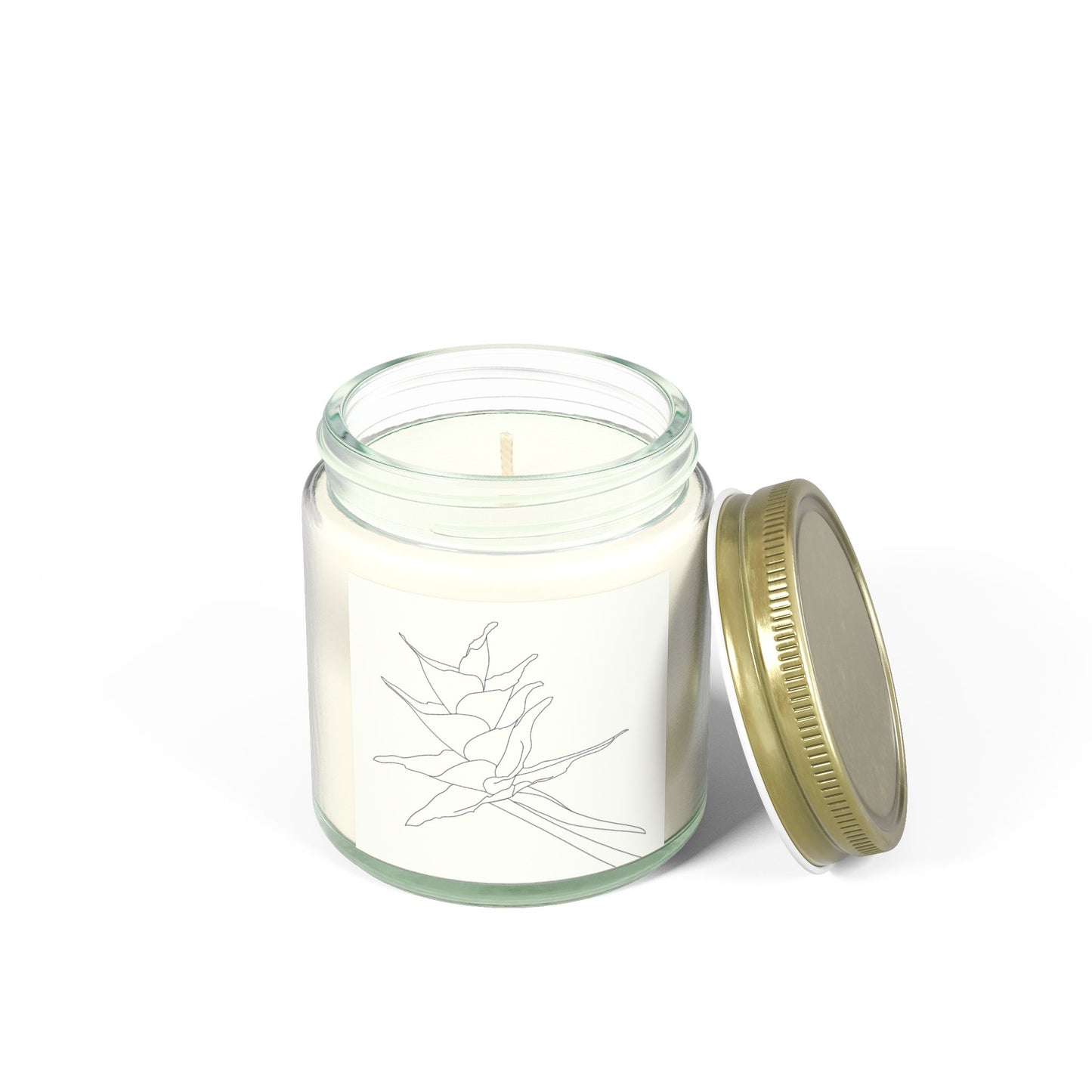 Non-toxic Scented Candle, Puerto Rico Botanical Bromeliad