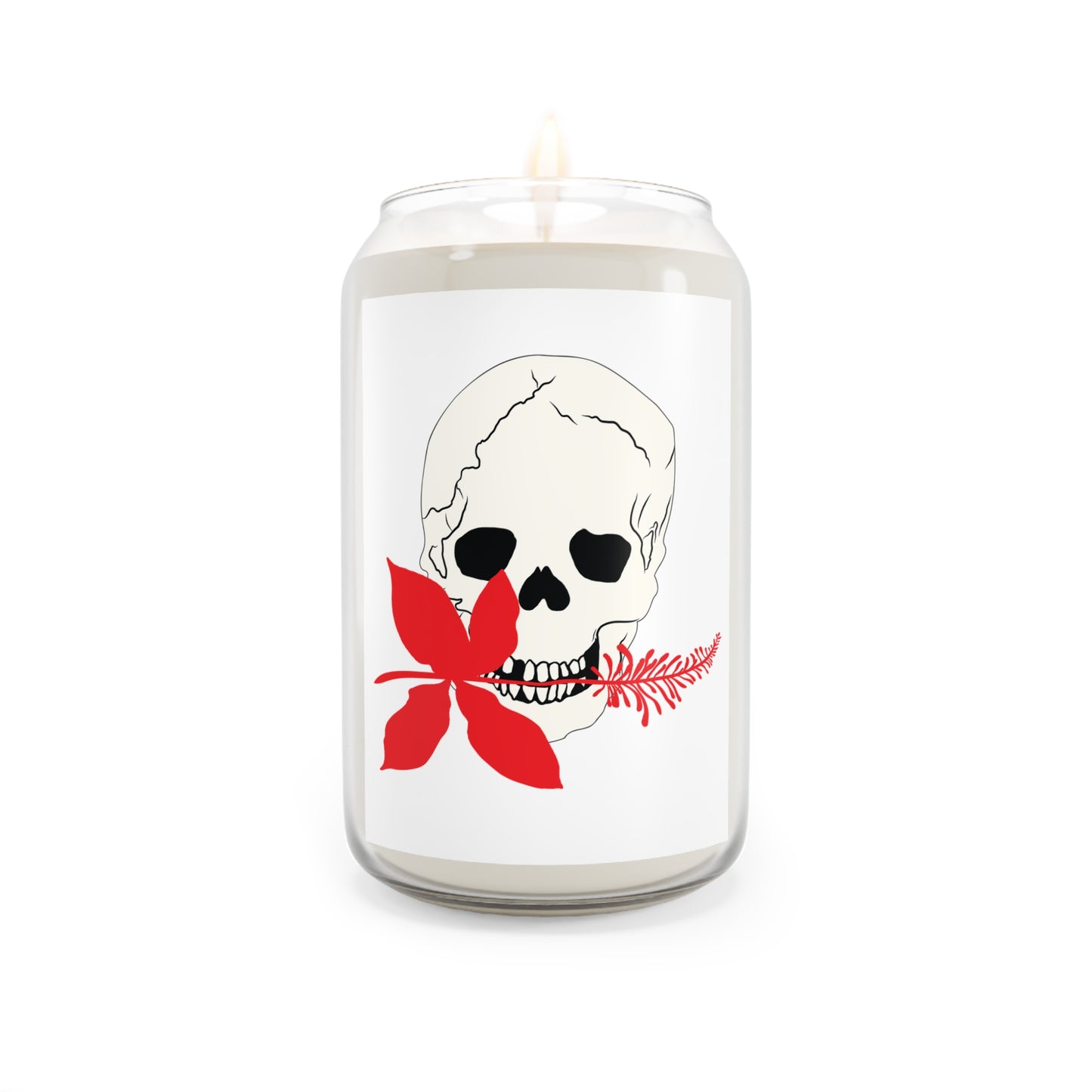 Soft Bite Skull Soy Candles, 13.75oz