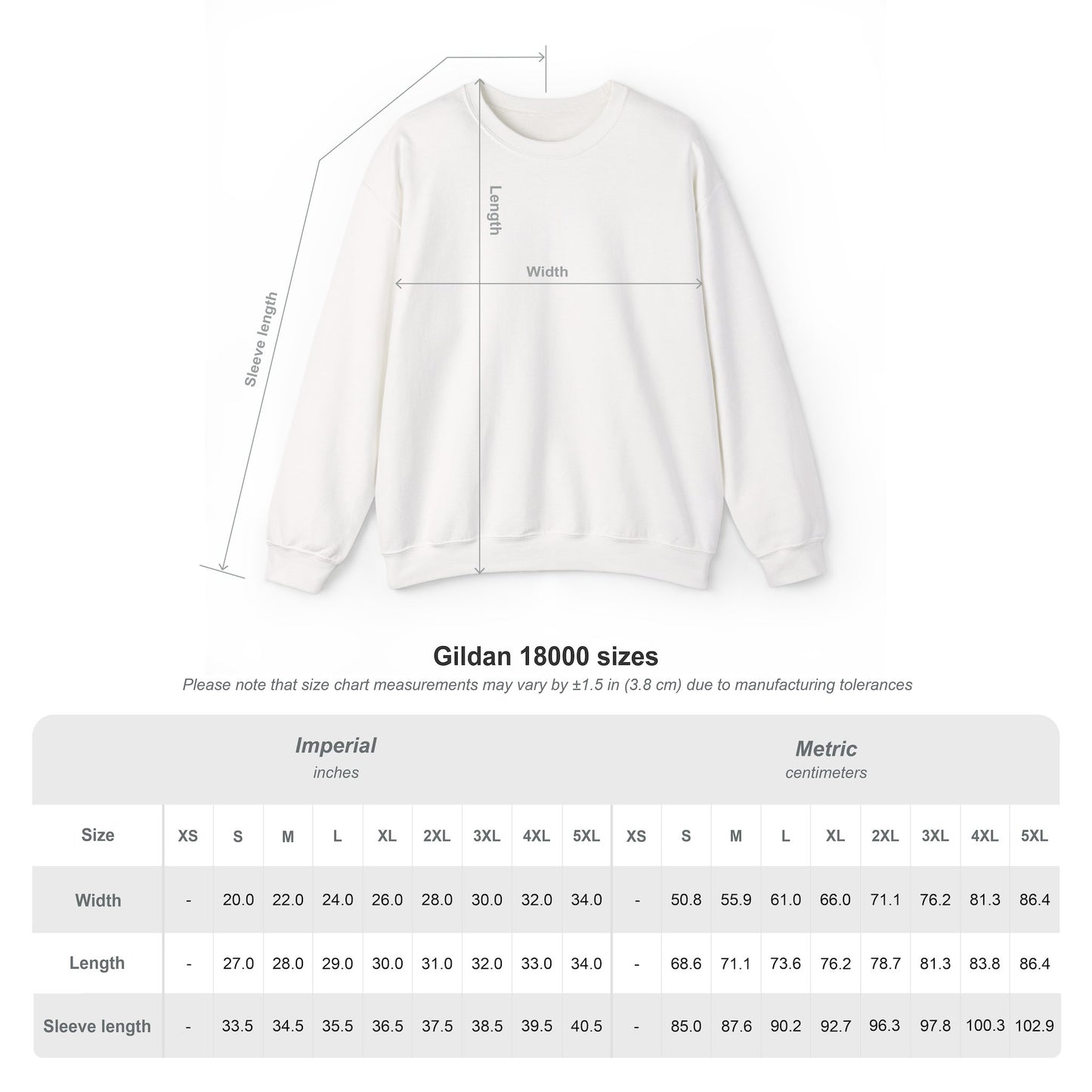 Witch...Mom? in White, Unisex Heavy Blend™ Crewneck Sweatshirt