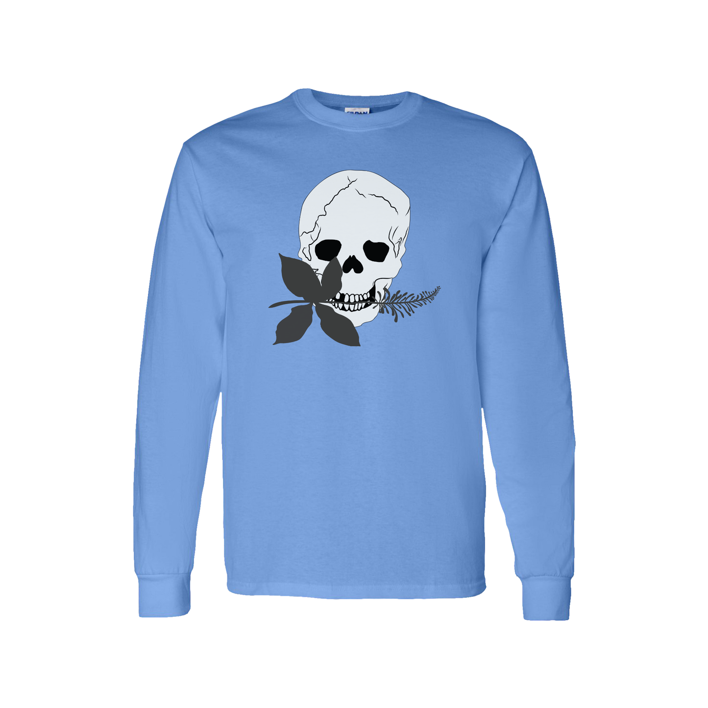 Soft Bite Skull Long Sleeve Tee Unisex