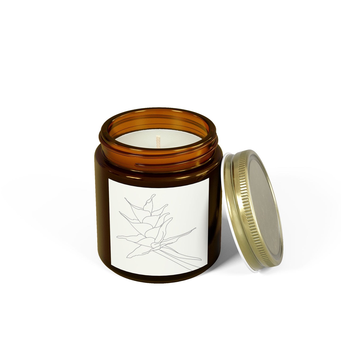 Non-toxic Scented Candle, Puerto Rico Botanical Bromeliad