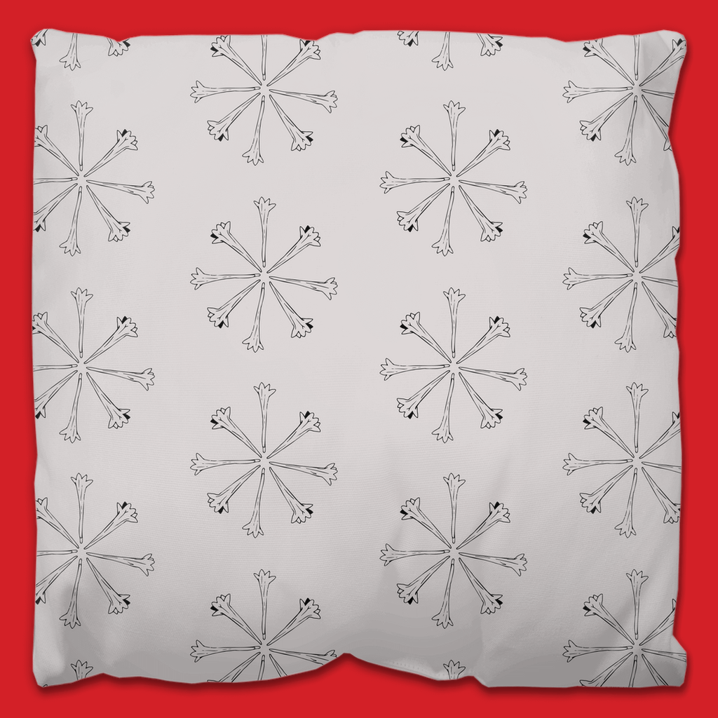 Island Holiday Firespike Botanical Outdoor Pillows