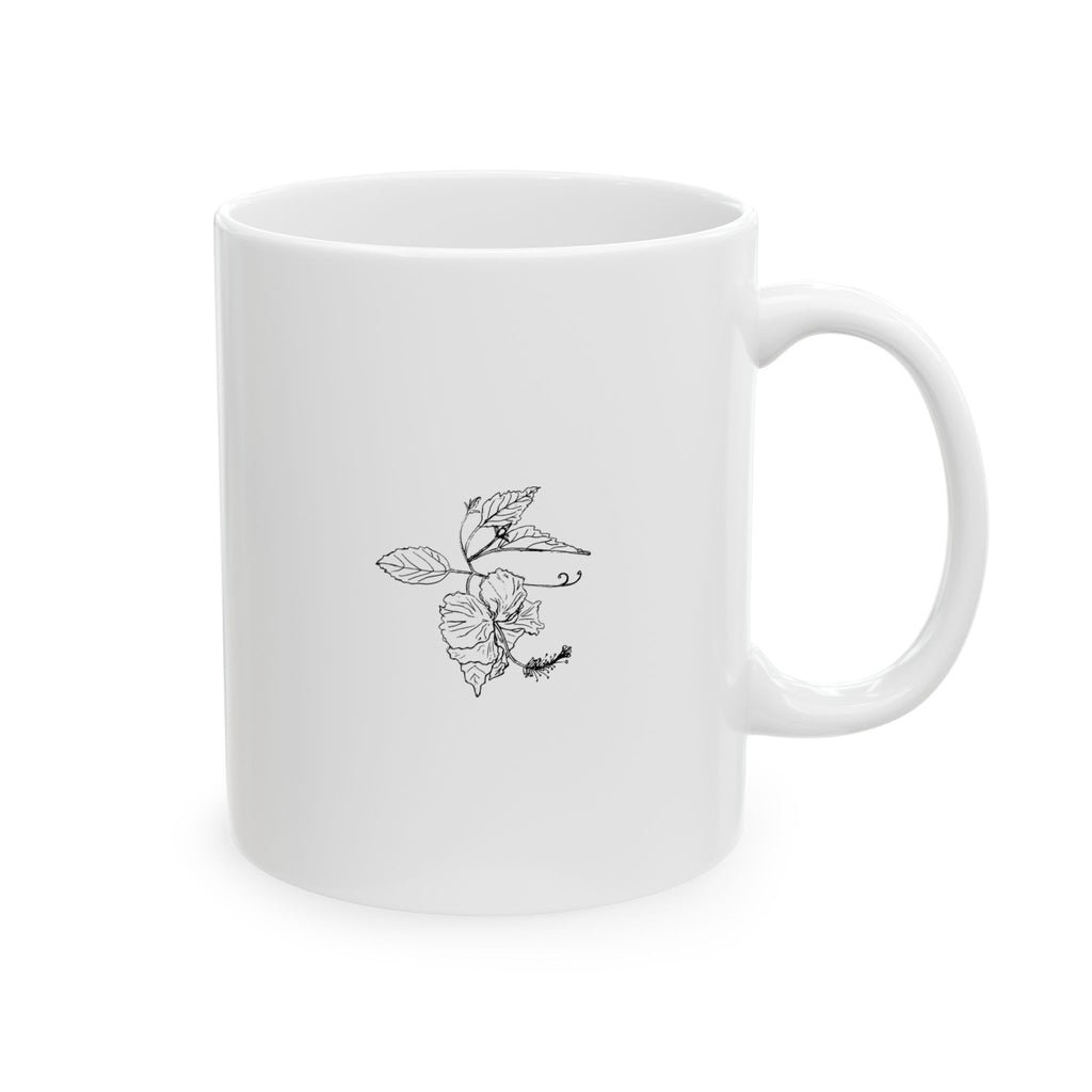 Flor De Maga Icon Sketch Ceramic Mug