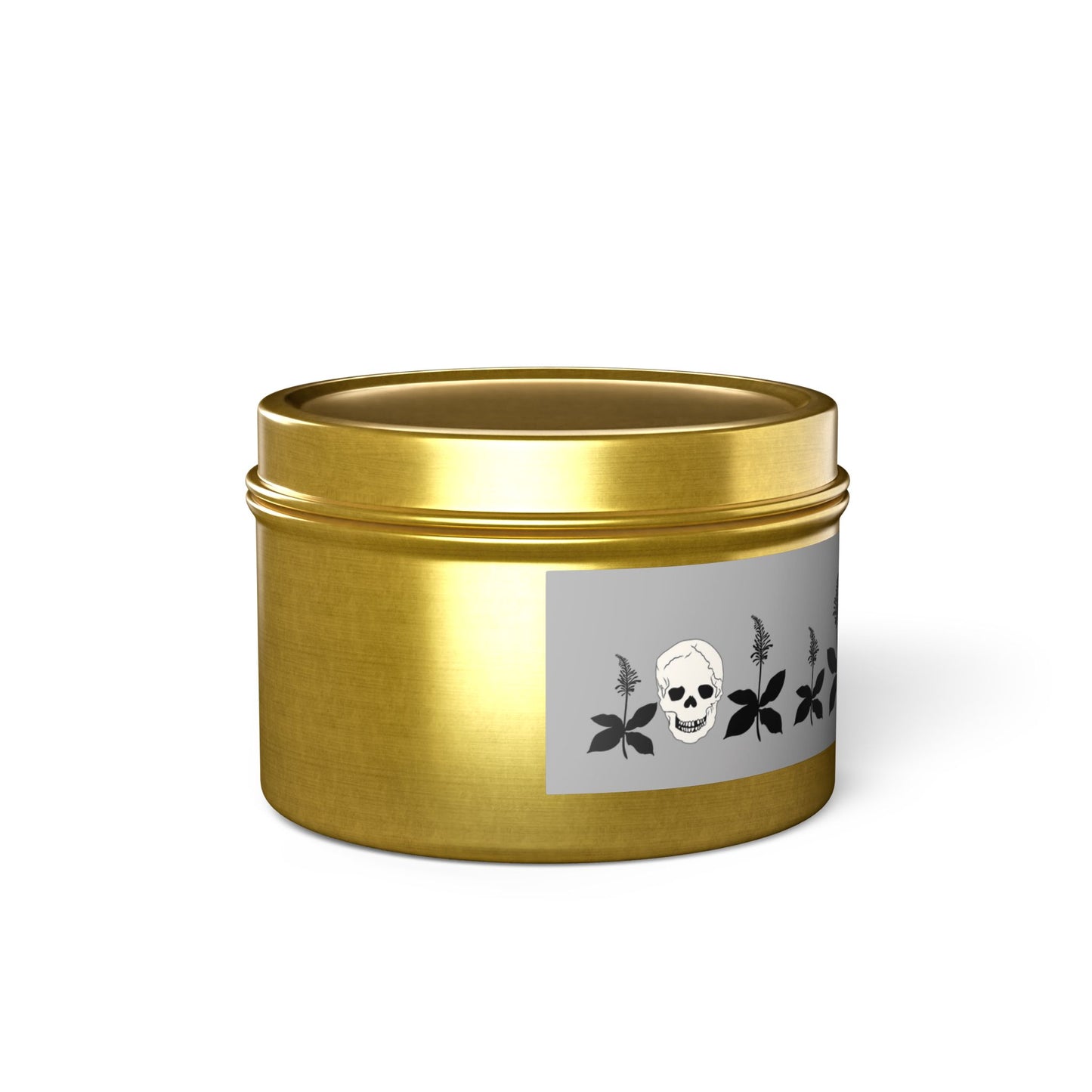 Skull FireSpike Tin Natural Candles