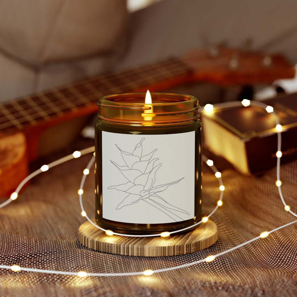 Non-toxic Scented Candle, Puerto Rico Botanical Bromeliad