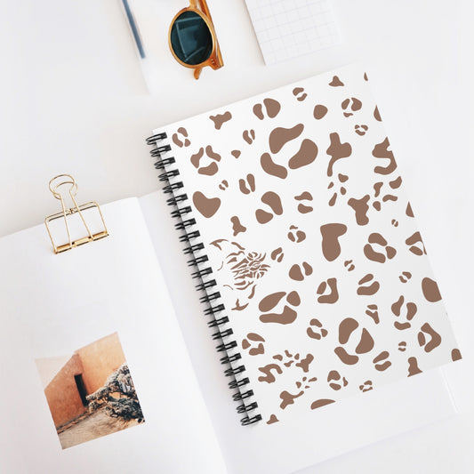 Spiral Notebook - Ruled Line Original Artwork Alocasia Design