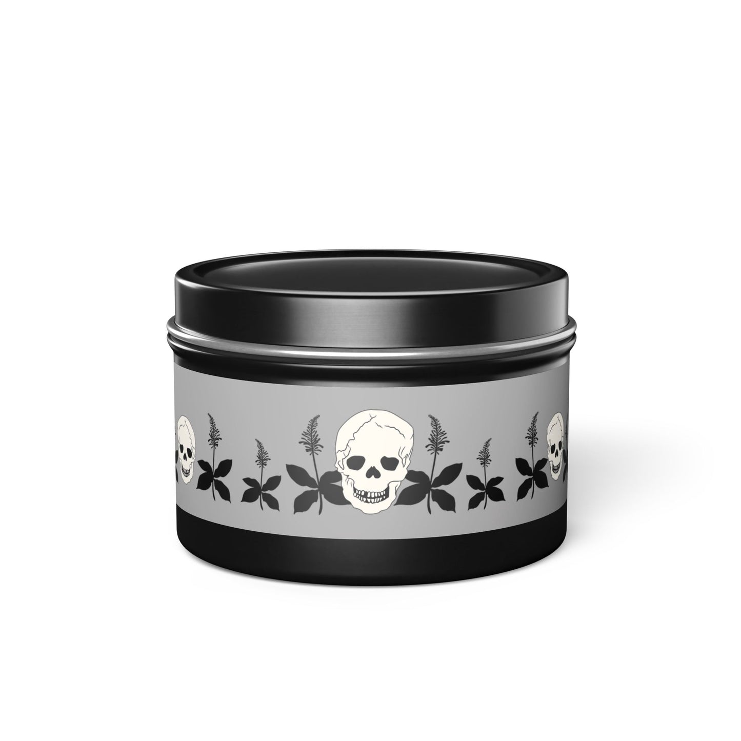 Skull FireSpike Tin Natural Candles