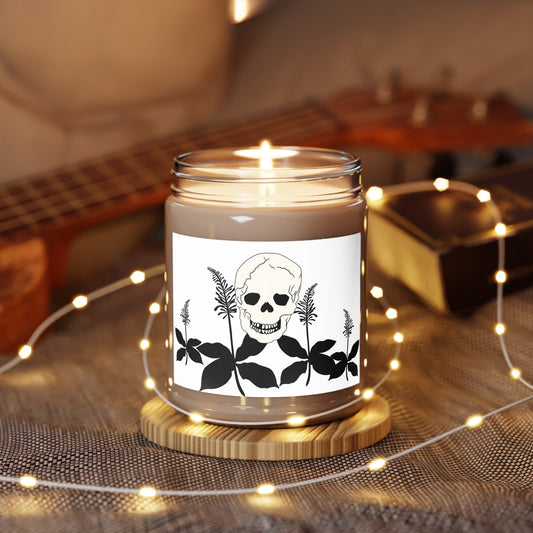 Skull FireSpike Soy Candles Scented, 9oz