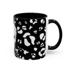 Mug - Fall Skull Alocasia Plant Pattern Hand Drawn Design