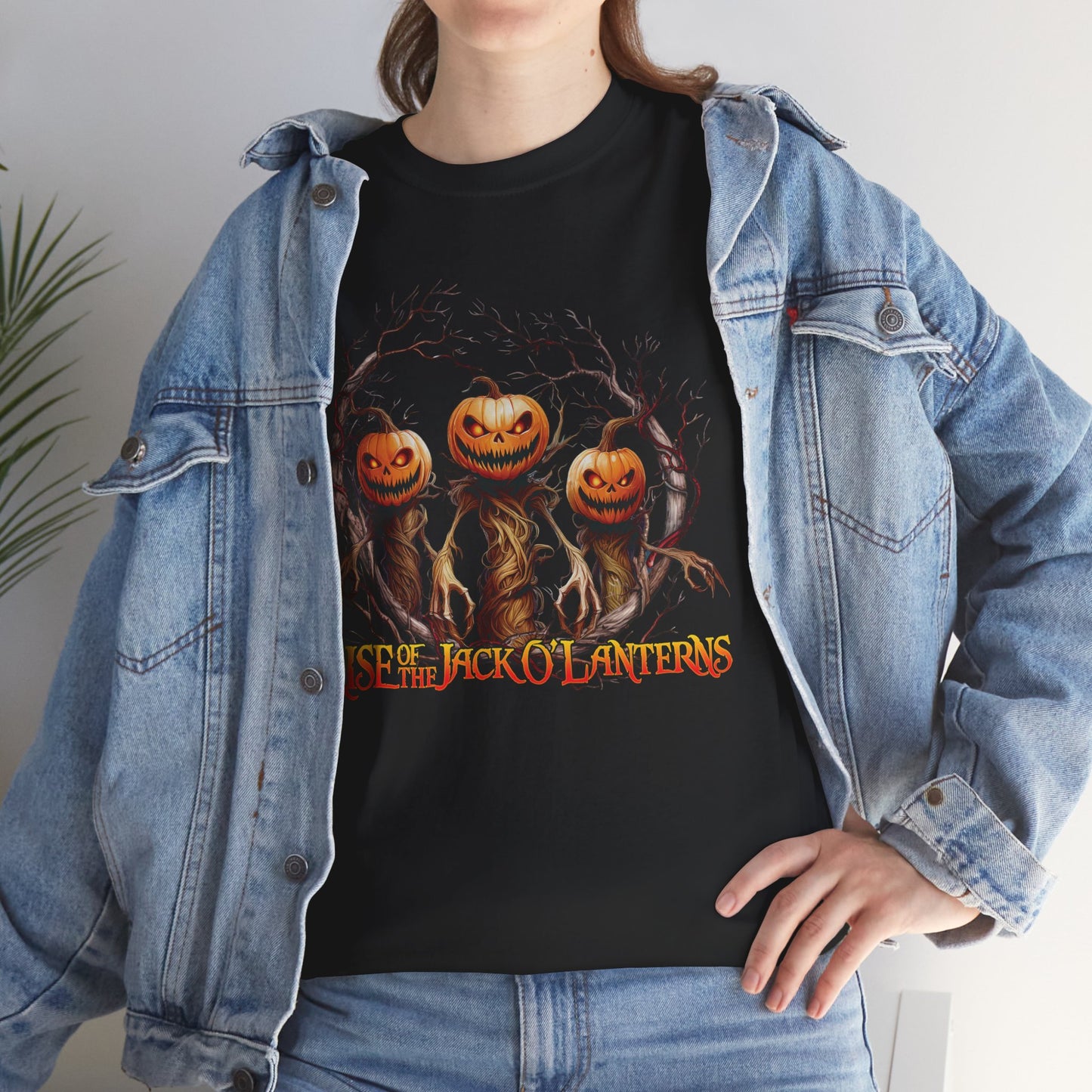 Rise of the JackOLanterns, Trio, (Black Unisex Tee)