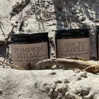 Spiced Cider Clean Candle - Apple, Cinnamon, Ginger (8 oz Amber Jar)