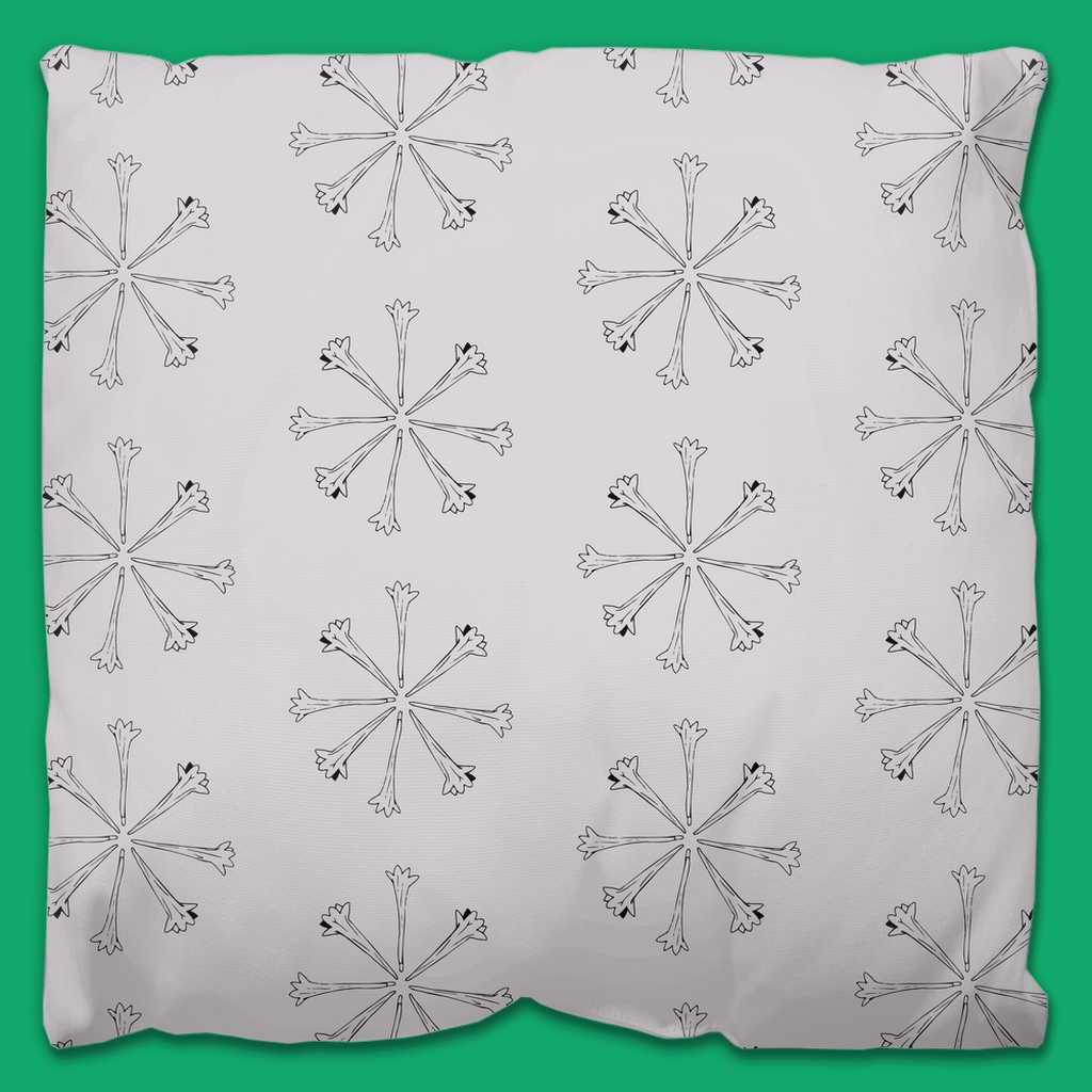 Island Holiday Firespike Botanical Outdoor Pillows