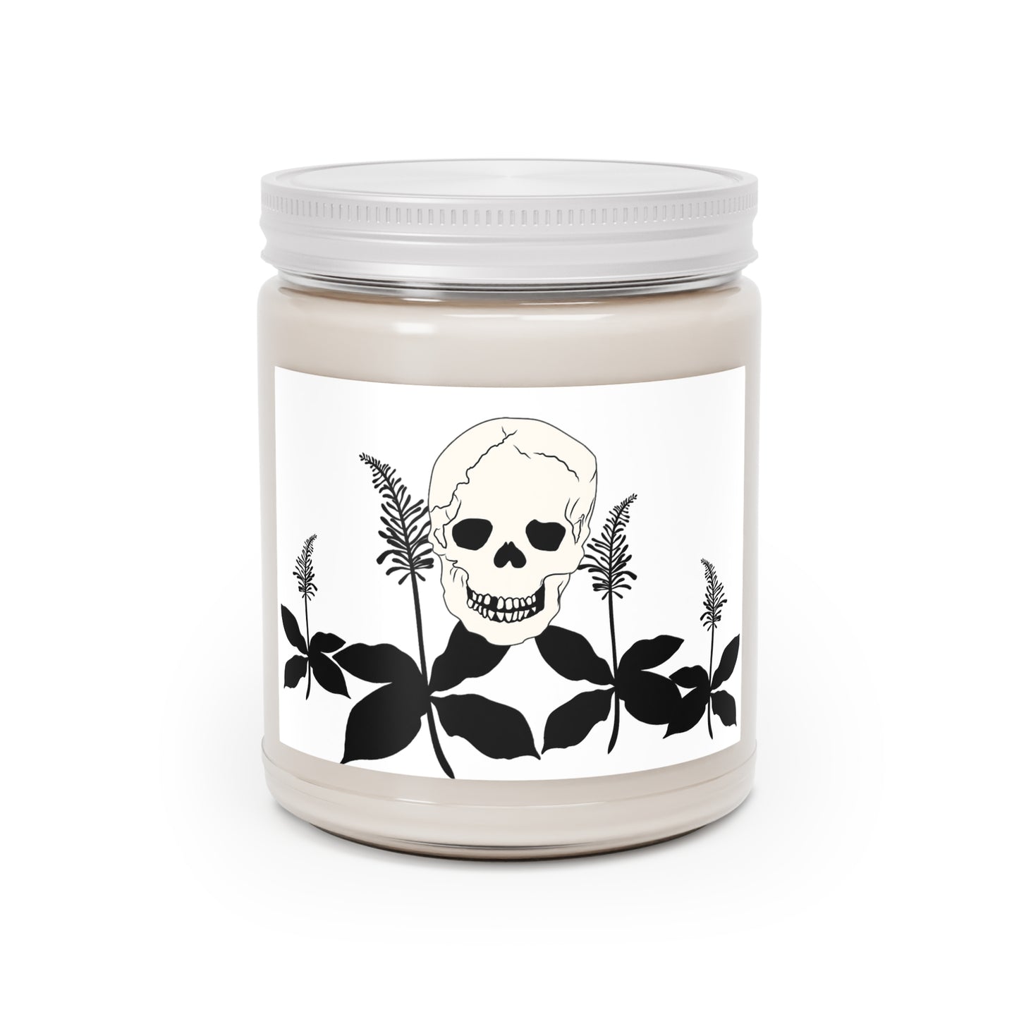 Skull FireSpike Soy Candles Scented, 9oz