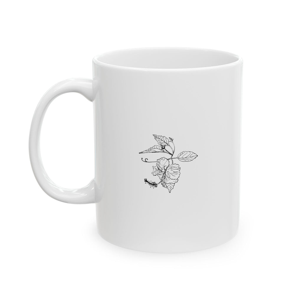 Flor De Maga Icon Sketch Ceramic Mug