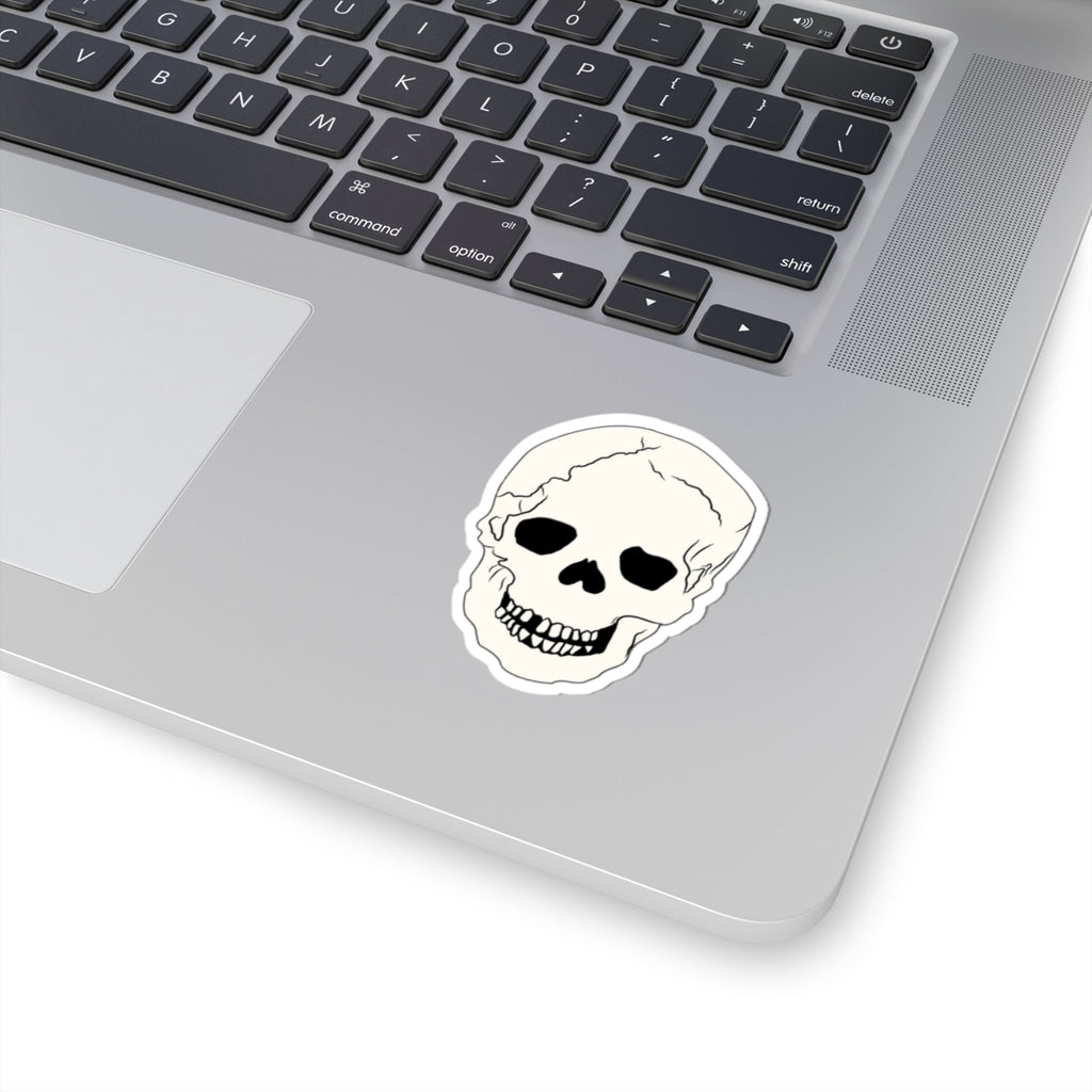 Hand-drawn Skull Graphic Sticker