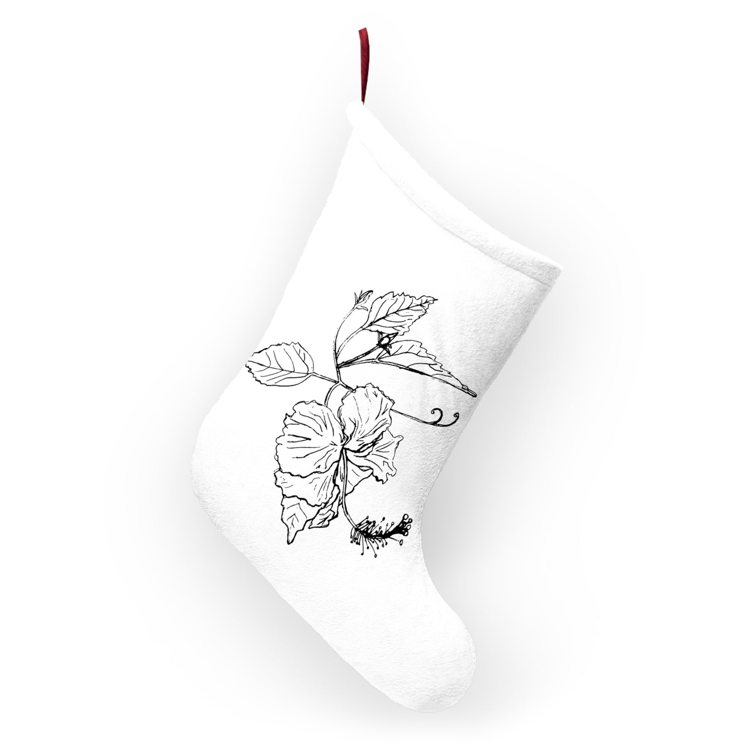 Island Holiday Floral Christmas Stockings