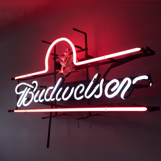 Vintage Neon Budweiser Sign