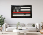 American Traditional Firehose Flag