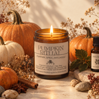 Pumpkin Clean Candle nontoxic, vegan plant based fall candle